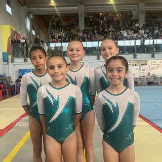 Ginnastica, debutto stagionale per le giovani atlete della Costanza Mortara