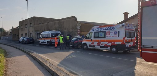 Robecco: incidente all’altezza della rotonda del cimitero, coinvolta un’auto dei Carabinieri
