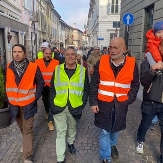 Vigevano: &quot;Chiediamo una città più sicura&quot;, il corteo di questa mattina per le vie del centro