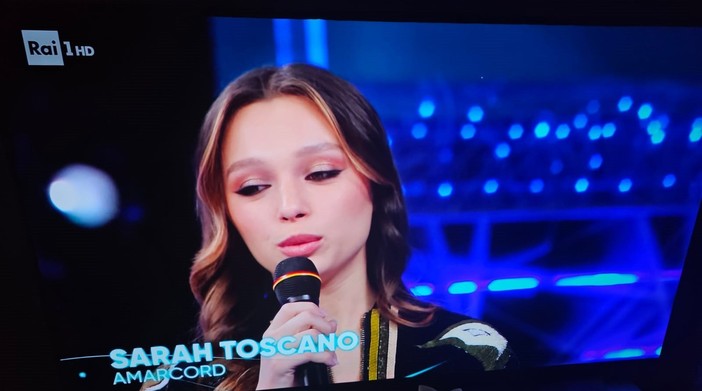 (Foto tratte da Sarà Sanremo su RAI 1)