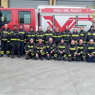 Vigili del fuoco volontari, formati 18 nuovi capi squadra