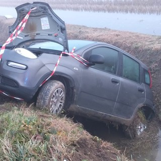 Robbio: esce di strada con l'auto sulla provinciale 197, ferito un 35enne