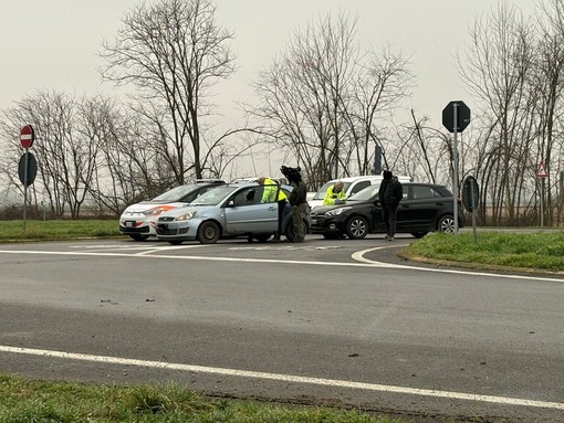 Sartirana: tamponamento tra auto sulla provinciale 194, soccorsa donna 43enne