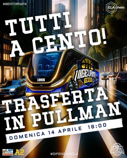 Basket serie A2: Tutti a Cento! Aperte le adesioni per la trasferta di campionato di domenica 14 aprile