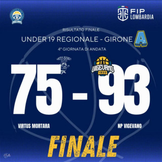 Basket: Under 19 regionale, Vigevano vince a Mortara e comanda il girone