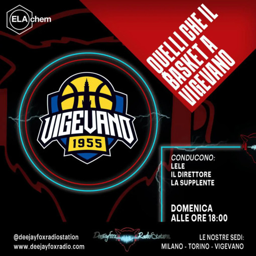 Parte &quot;Quelli che il basket a Vigevano&quot;! Le imprese di Vigevano 1955 su DeejayFox Radio Station