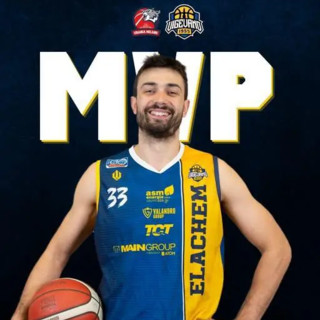 Basket serie A2, Rossi &quot;MVP Ducale&quot; della 33a giornata, la nuova graduatoria del riconoscimento