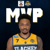 Basket serie A2, Mack &quot;MVP Ducale&quot; per la terza partita consecutiva. Stefanini sempre leader nella generale