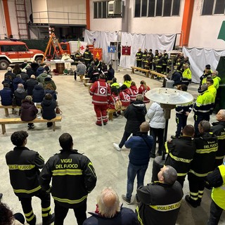 FOTO. Mede: I Vigili del fuoco celebrano Santa Barbara, 229 gli interventi nel 2024