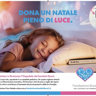 Fondazione Buzzi: al via la campagna &quot;illuminiamo l'ospedale dei bambini&quot;