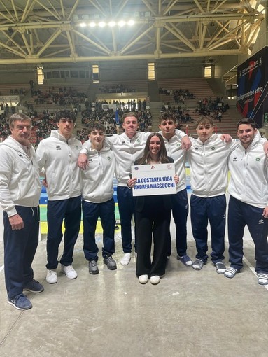 Ginnastica: Giulia Santinato trascina la Costanza Massucchi Mortara al secondo posto nel campionato di serie B