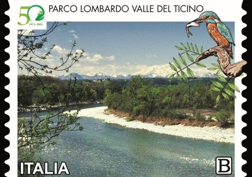 Un francobollo commemorativo per il Parco Lombardo della Valle del Ticino