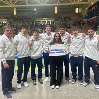 Ginnastica: Giulia Santinato trascina la Costanza Massucchi Mortara al secondo posto nel campionato di serie B