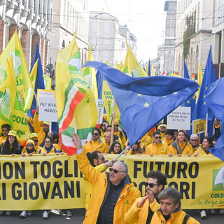 Ue: Coldiretti, 20mila agricoltori in piazza  per difendere la salute di tutti