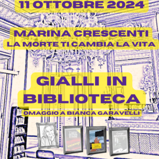 Vigevano, alla Sala Garavelli della biblioteca Mastronardi il romanzo &quot;La morte ti cambia la vita&quot; di Marina Crescenti