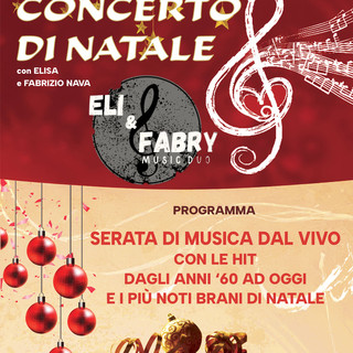 Valle Lomellina, “Concerto di Natale - ELI &amp; FABRY music duo”