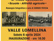 “Viaggio nella memoria: donne e uomini di Valle Lomellina”. Scuole - attività agricole