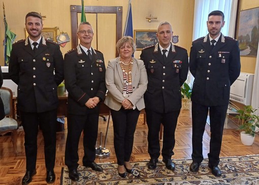 Pavia: presentati in prefettura tre nuovi ufficiali dei carabinieri