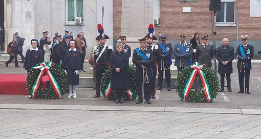 Pavia: celebrata la giornata dell'Unità Nazionale delle Forze Armate, le immagini