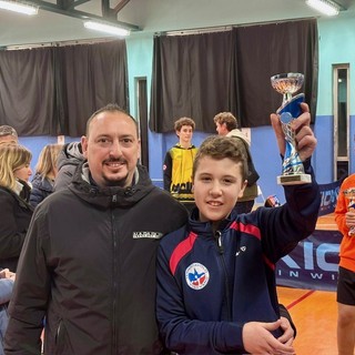 Tennistavolo, circuito provinciale giovanile: Edoardo Galli sul podio nell’under 15