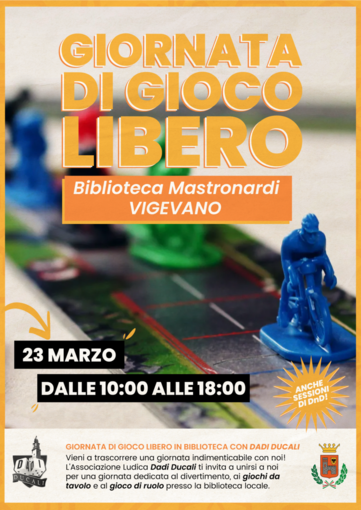 Vigevano: alla biblioteca Mastronardi, giornata di gioco libero