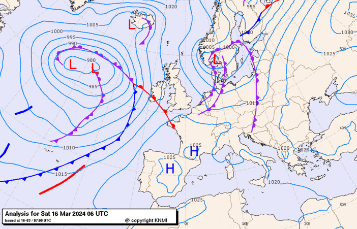 Previsioni meteo per sabato 16, domenica 17, lunedì 18 (marzo)