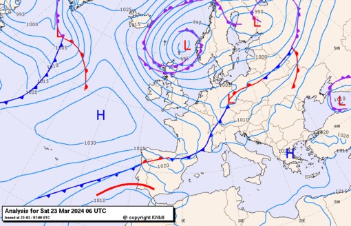 Previsioni meteo per sabato 23, domenica 24, lunedì 25 (marzo)