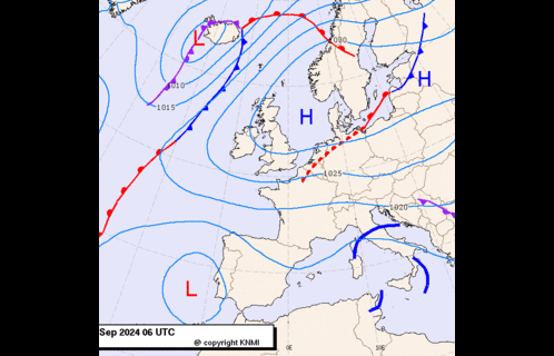 Previsioni meteo per mercoledì 18, giovedì 19, venerdì 20 (settembre)