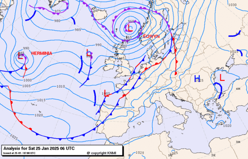 Previsioni meteo per sabato 25, domenica 26, lunedì 27 (gennaio)