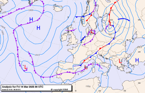 Previsioni meteo per venerdì 14, sabato 15, domenica 16 (marzo)