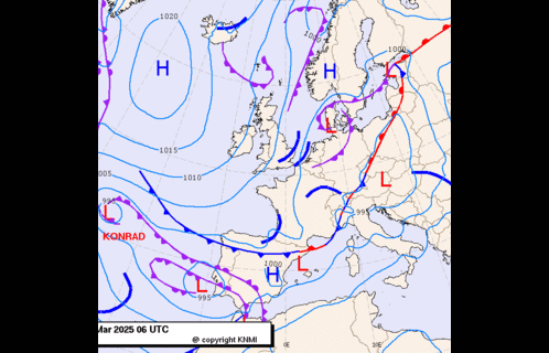 Previsioni meteo per giovedì 13, venerdì 14, sabato 15 (marzo)