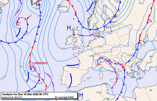 Previsioni meteo per domenica 16, lunedì 17, martedì 18 (marzo)