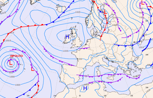 Previsioni meteo per venerdì 12, sabato 13, domenica 14 (gennaio)