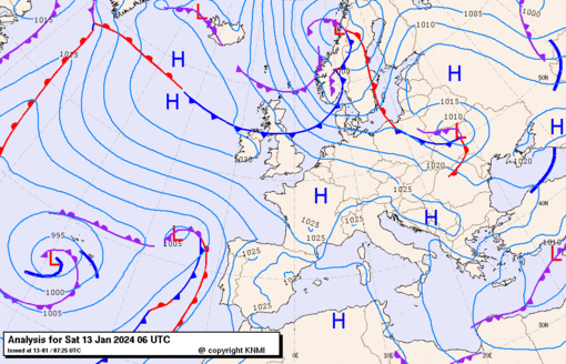 Previsioni meteo per sabato 13, domenica 14, lunedì 15 (gennaio)