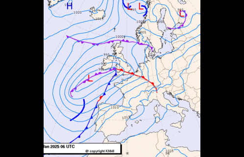 Previsioni meteo per domenica 5, lunedì 6, martedì 7 (gennaio)