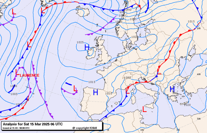 Previsioni meteo per sabato 15, domenica 16, lunedì 17 (marzo)