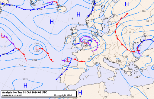 Previsioni meteo per martedì 1, mercoledì 2, giovedì 3 (ottobre)