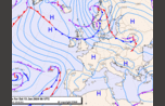 Previsioni meteo per sabato 13, domenica 14, lunedì 15 (gennaio)