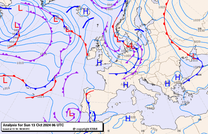 Previsioni meteo per domenica 13, lunedì 14, martedì 15 (ottobre)