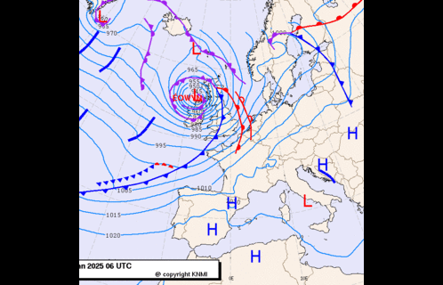 Previsioni meteo per venerdì 24, sabato 25, domenica 26 (gennaio)