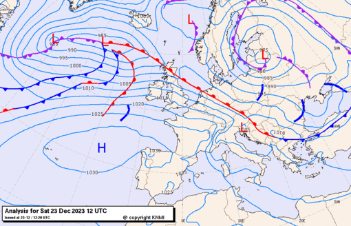 Previsioni meteo per sabato 23, domenica 24, lunedì 25 (dicembre)