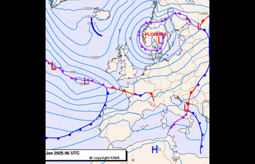 Previsioni meteo per mercoledì 8, giovedì 9, venerdì 10 (gennaio)