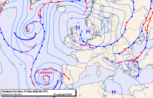 Previsioni meteo per lunedì 17, martedì 18, mercoledì 19 (marzo)