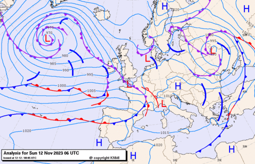 Previsioni meteo per domenica 12, lunedì 13, martedì 14 (novembre)