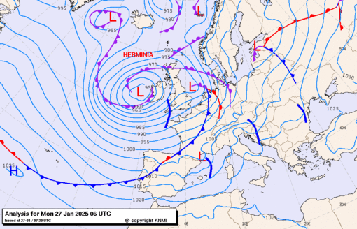 Previsioni meteo per lunedì 27, martedì 28, mercoledì 29 (gennaio)