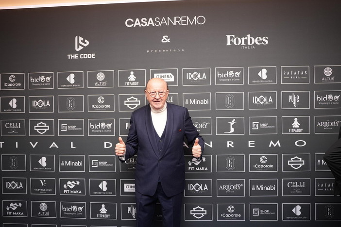 Sanremo 2025, tanti ospiti all’Opening Gala di Casa Sanremo di The Code e Forbes