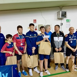 Tennistavolo, Alessandro Peluso stratosferico. Il torneo over 2000 di Novara è suo