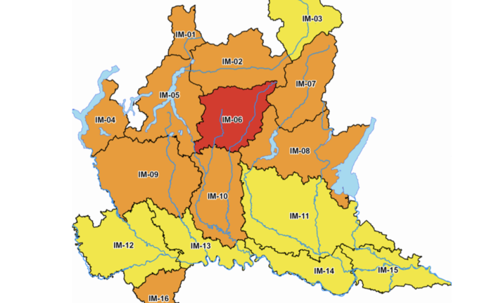 Allerta meteo sulla Lombardia per martedì 8 ottobre