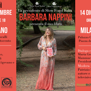 A Vigevano e alla Festa del Bio di Milano la presentazione del nuovo libro di Barbara Nappini: &quot;La natura bella delle cose&quot;