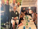 Tacconi con il figlio e alcuni famigliari in Puglia (immagini postate sui social da Andrea Tacconi)